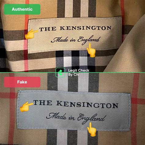 burberry buttons real vs fake|burberry trench authenticity check.